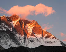 Mount Everest im Himalaya 