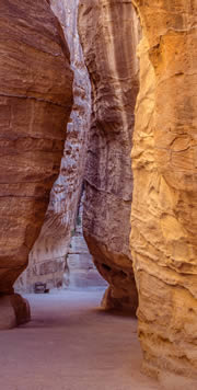 Sig - der versteckte Felseneingang nach Petra