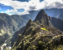Peru Machu Picchu Panoramablick
