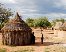 Namibia Eingeborenendorf 