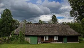 altes Fischerhaus auf Saaremaa