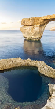 das blaue Loch auf Gozo