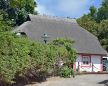 Insel Rügen Kap Arkona Fischerhaus in Vitt