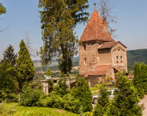 Sighisoara in Rumänien