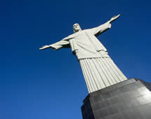 Brasilien Rio de Janeiro Christus Statue
