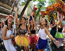 Brasilien Rio de Janeiro Karneval