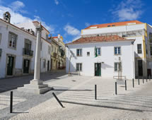 Portugal Sesimbra Altstadt Zentrum