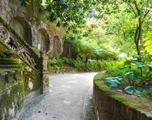 Garten von Quinta da Regaleira