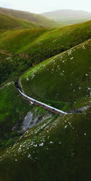 Südafrika Landschaft Berge Luxuszug Rovos Rail