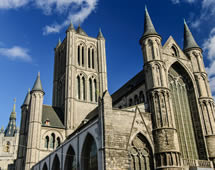Kathedrale St. Bavo in Gent, Belgien