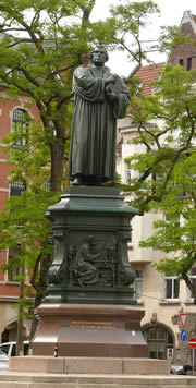 Eisenach Luther Statue 