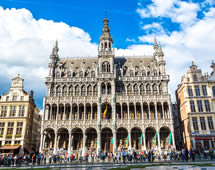 historischer Marktplatz von Brüssel, Belgien