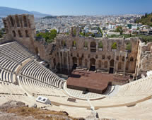 Odeon des Herodes in Athen