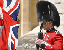 London Buckingham Palace Garde