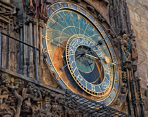 Astronomische Uhr in der Altstadt von Prag