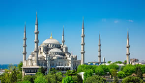 Tuerkei Istanbul Touristenattraktion Hagia Sophia