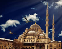 Tuerkei Istanbul Touristenattraktion