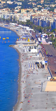 Strandpromenade von Nizza