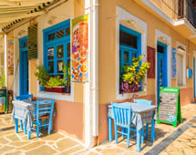Taverne in Kokkari auf Samos