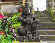 Indonesien Bali Tempelfigur