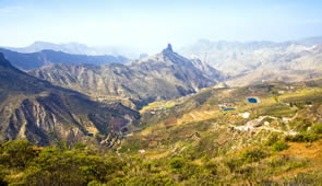 Gran Canaria Landesinnere bergige Landschaft