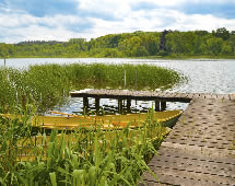 Mecklenburgische Seen Bootssteg
