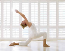 Yoga praxis im Studio
