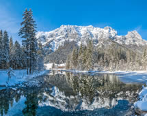 Winterlandschaft Bayrische Alpen